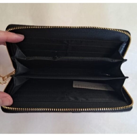 White New Elvis Presley Clutch Purse Zip Wallet Wristlet Coin Phone Holder Photo - Picture 2 of 2